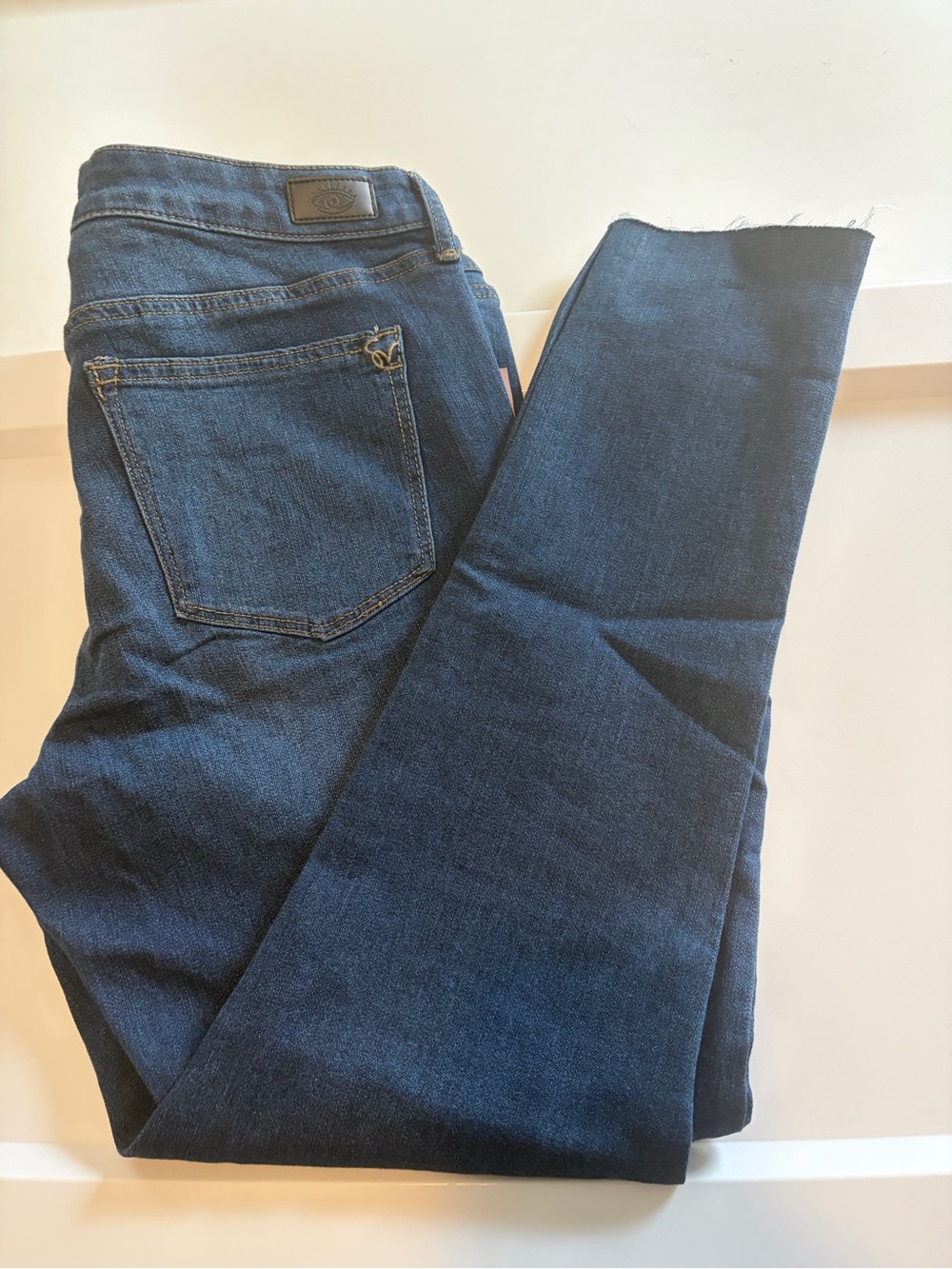 Sofia Vergara NWT Women's Dark Blue Stretch Skinny Ankle Jeans
